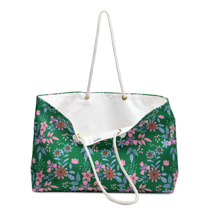 Weekender Bag - Floral - Green