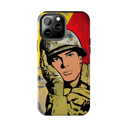 Tough Phone Cases Pop Art Modern Edge Soldier 03