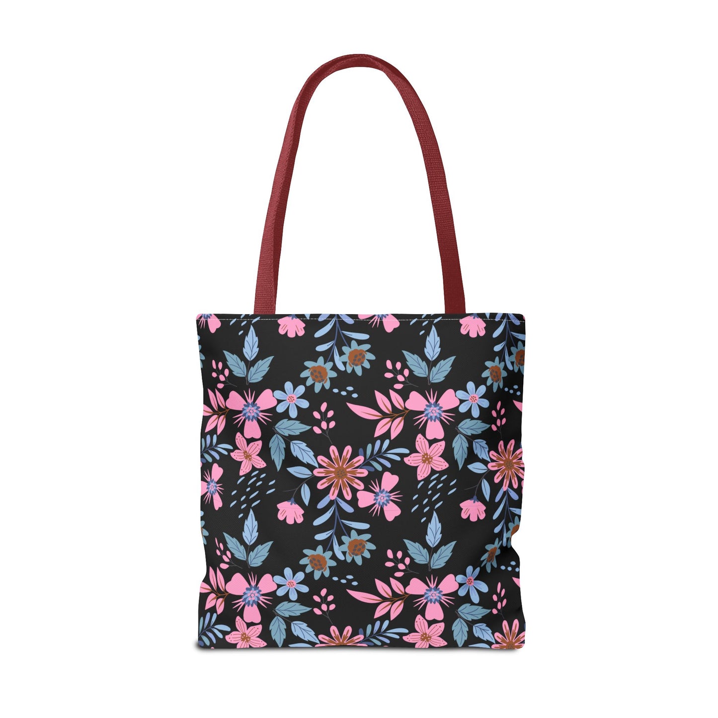 Tote Bag - Floral - Black