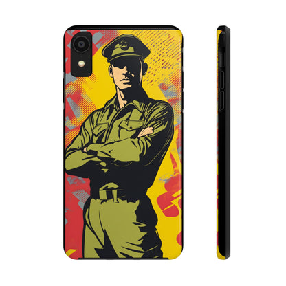 Tough Phone Cases Pop Art Modern Edge Soldier 01