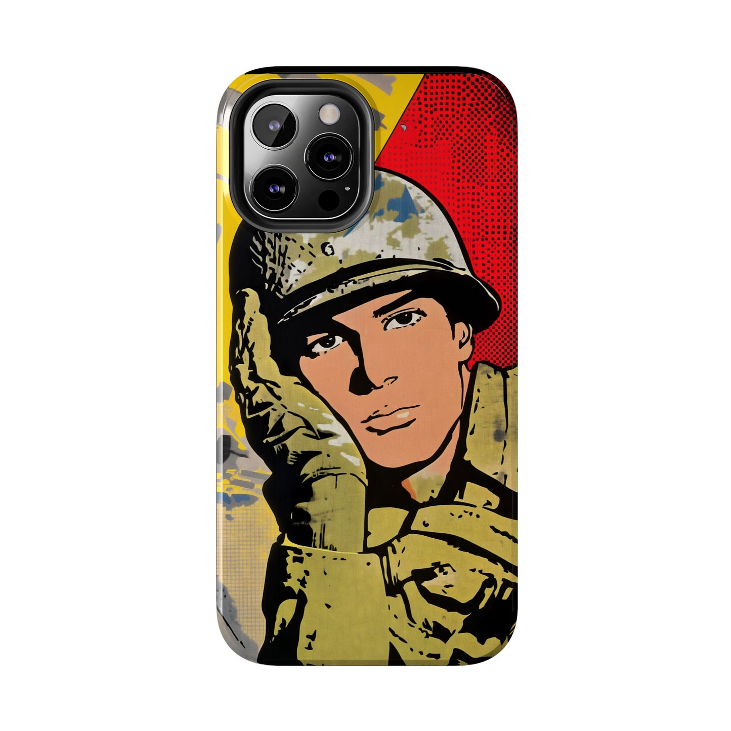 Tough Phone Cases Pop Art Modern Edge Soldier 03