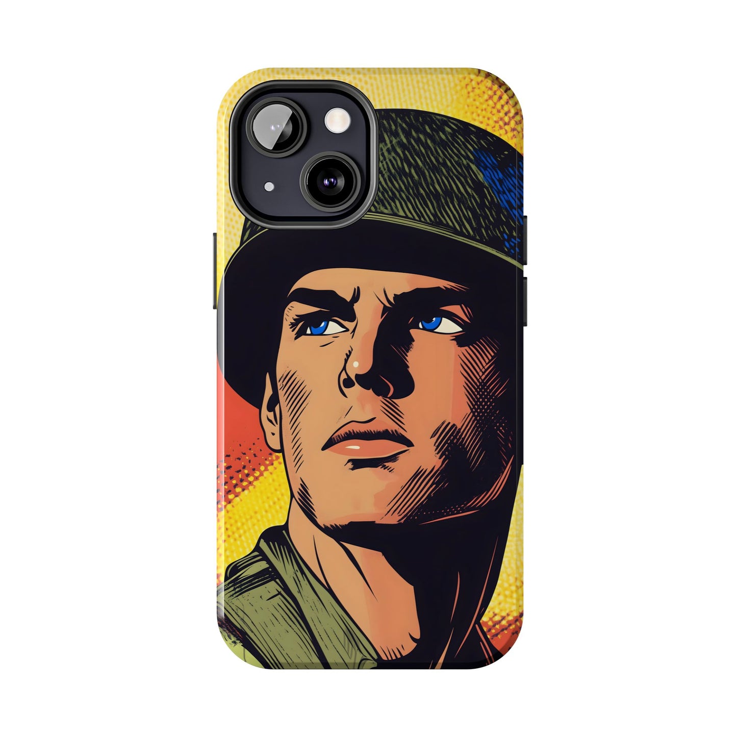 Tough Phone Cases Pop Art Modern Edge Soldier 04