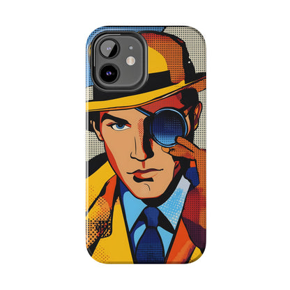 Tough Phone Cases Pop Art Modern Edge Guy Noir 03