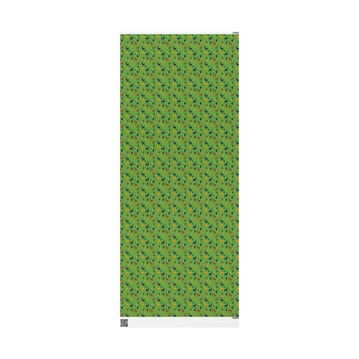 Wrapping Papers Christmas Reindeer Green