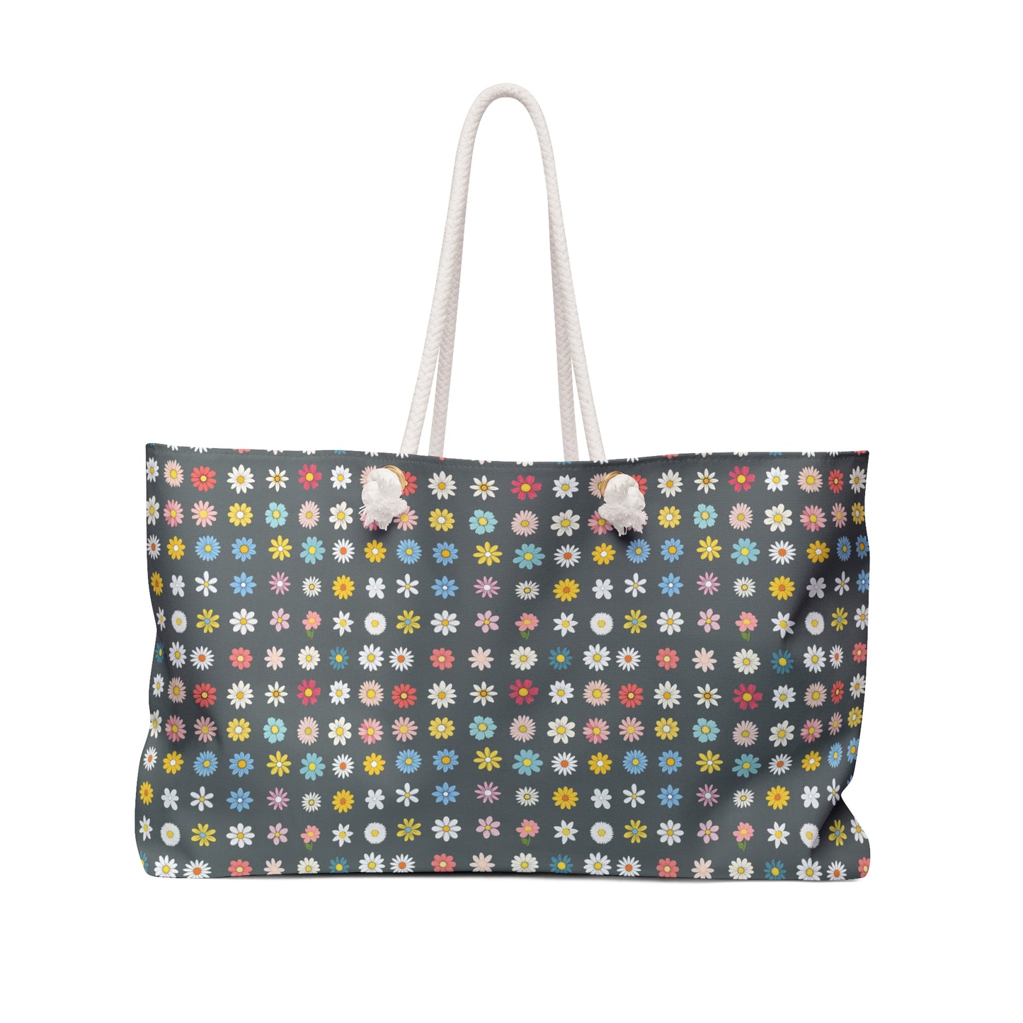 Weekender Bag - Daisys - Grey