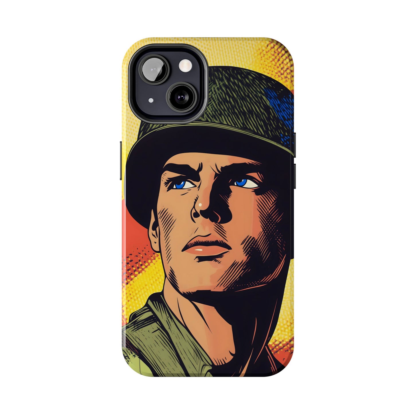 Tough Phone Cases Pop Art Modern Edge Soldier 04