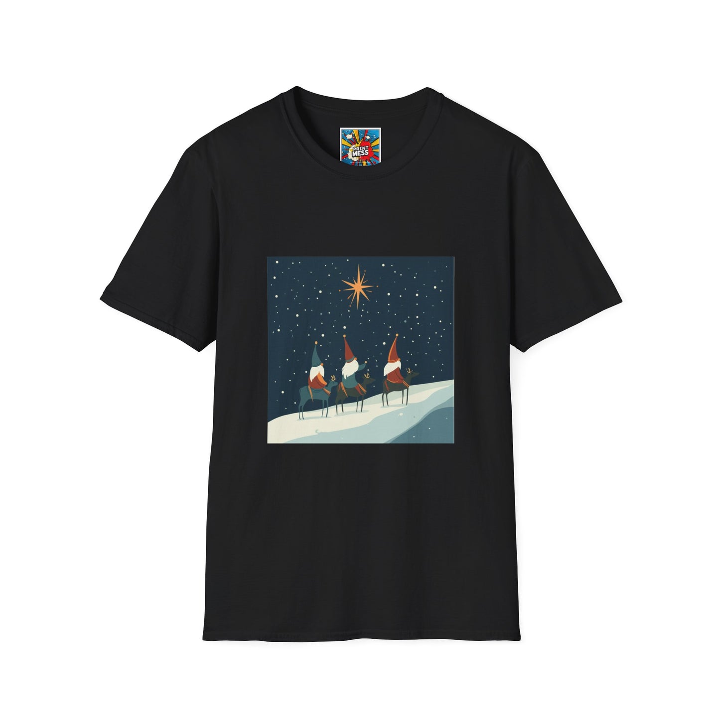 Unisex Soft Style Three Wise Gnomes 009