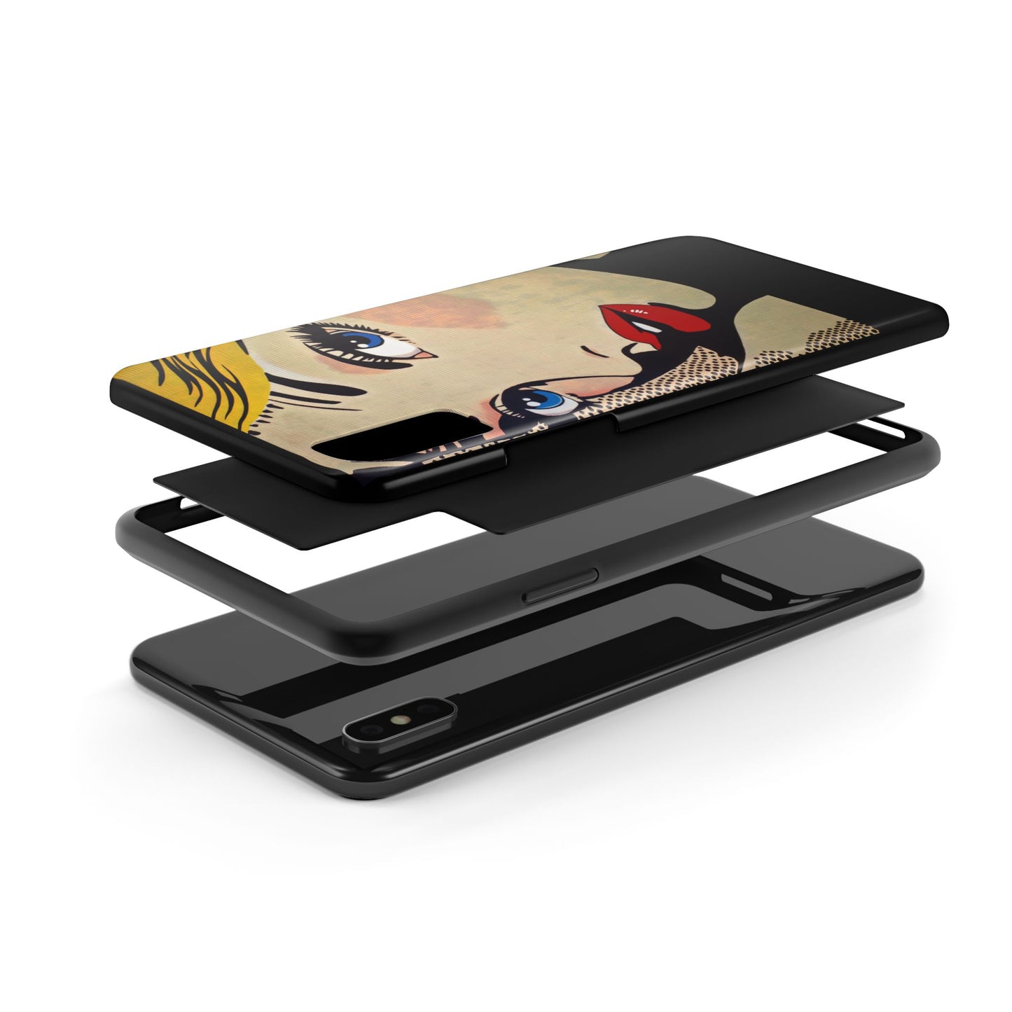 Tough Phone Cases Pop Art Modern Edge 02