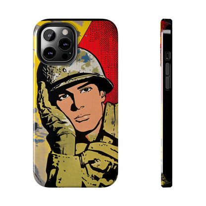 Tough Phone Cases Pop Art Modern Edge Soldier 03