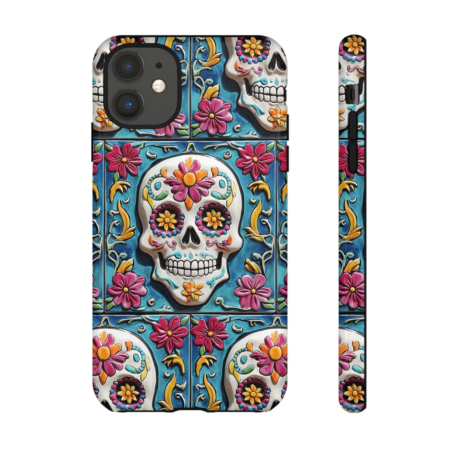 Tough Cases Day of the Dead Dia de Los Muertos Sugar Skull 0001