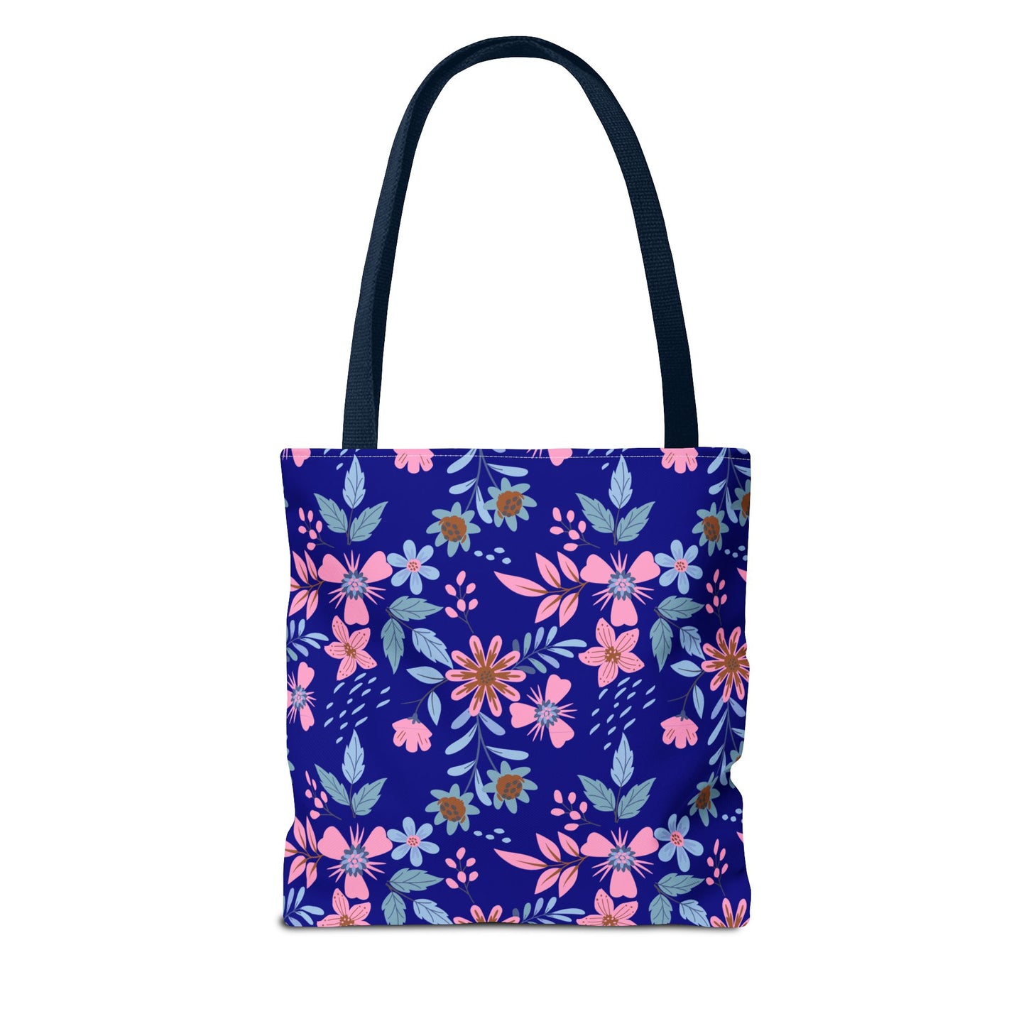 Tote Bag - Floral - Navy