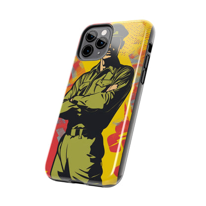 Tough Phone Cases Pop Art Modern Edge Soldier 01