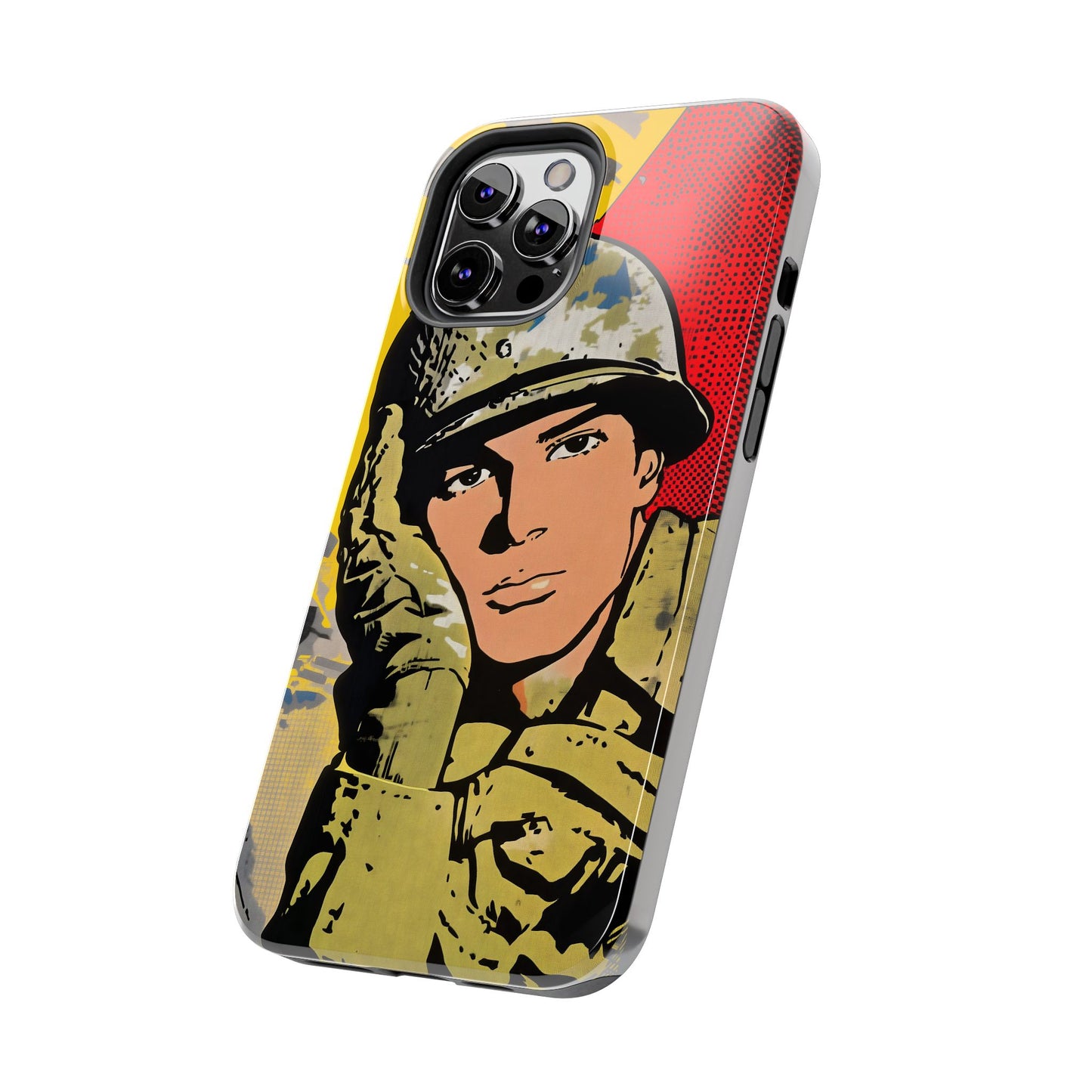 Tough Phone Cases Pop Art Modern Edge Soldier 03