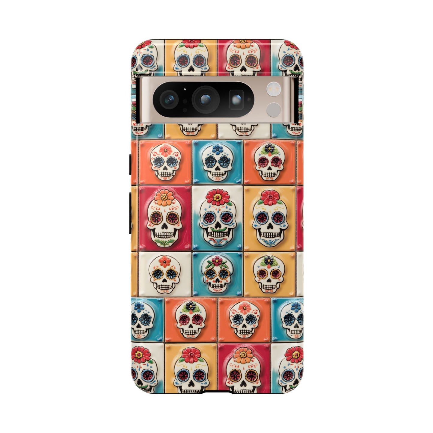 Tough Cases Day of the Dead Dia de Los Muertos Sugar Skull 0024