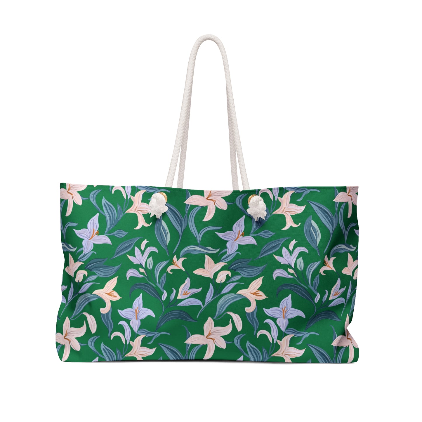 Weekender Bag - Flower Bloom - Green