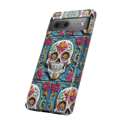 Tough Cases Day of the Dead Dia de Los Muertos Sugar Skull 0001