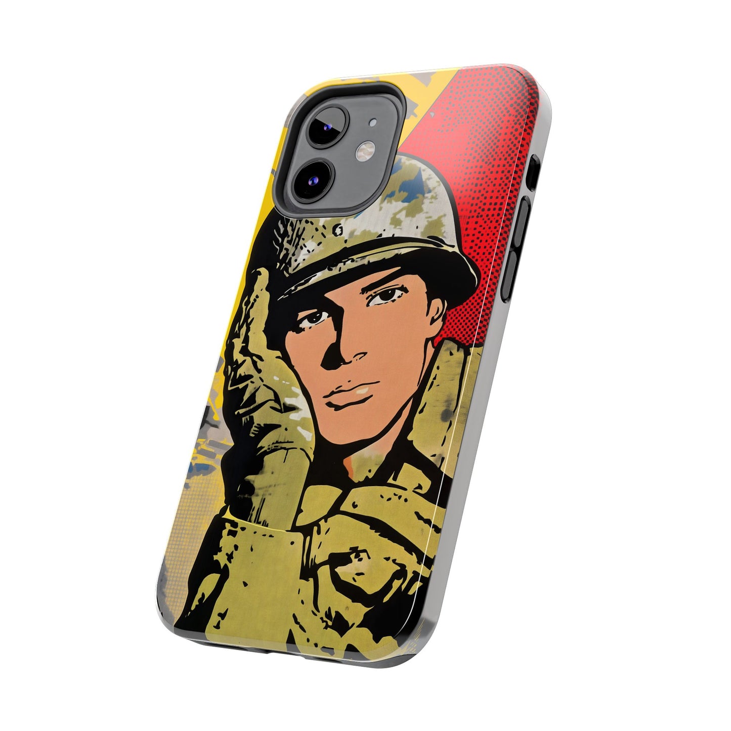 Tough Phone Cases Pop Art Modern Edge Soldier 03