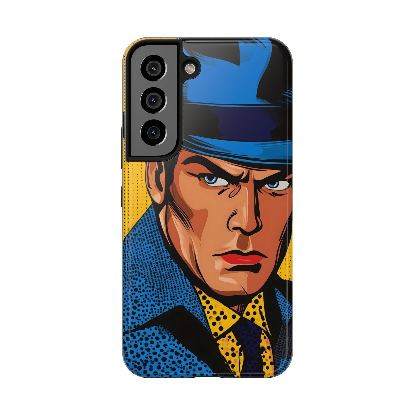 Tough Phone Cases Pop Art Modern Edge Guy Noir 02