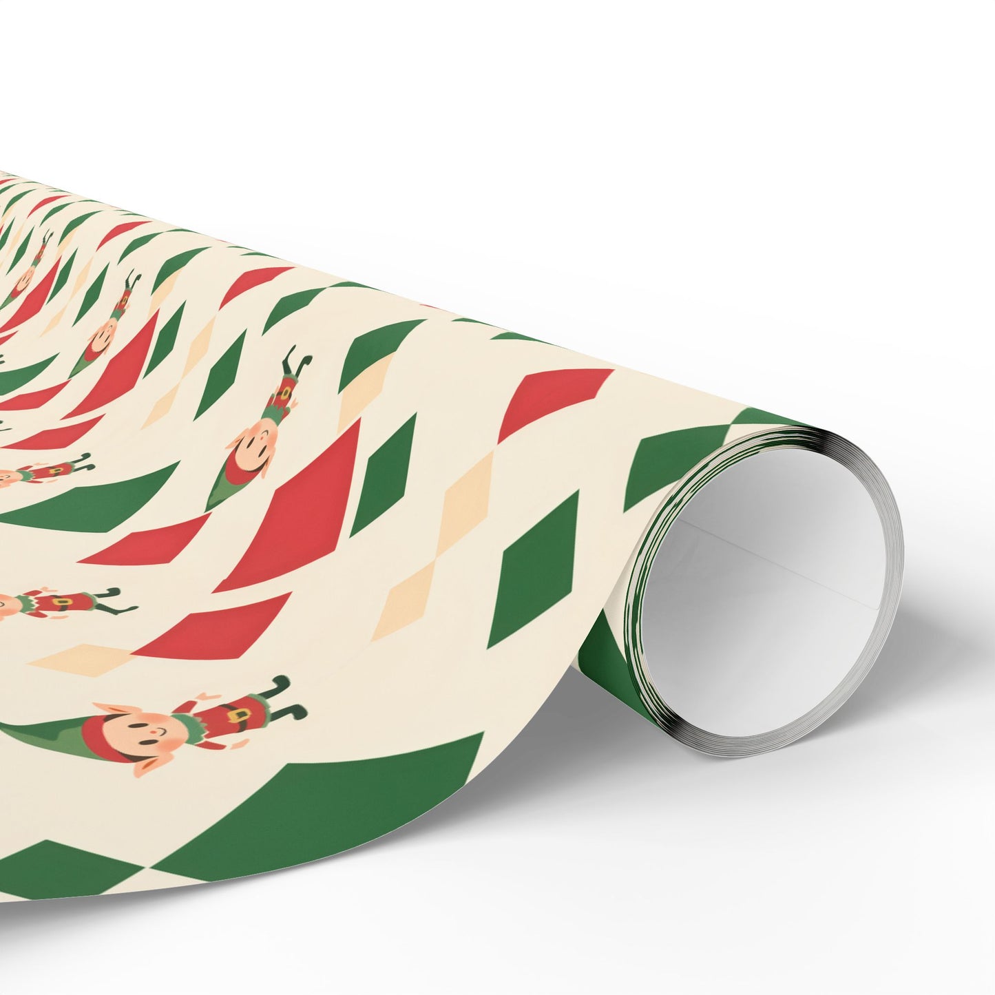 Wrapping Papers Christmas Elves Dance