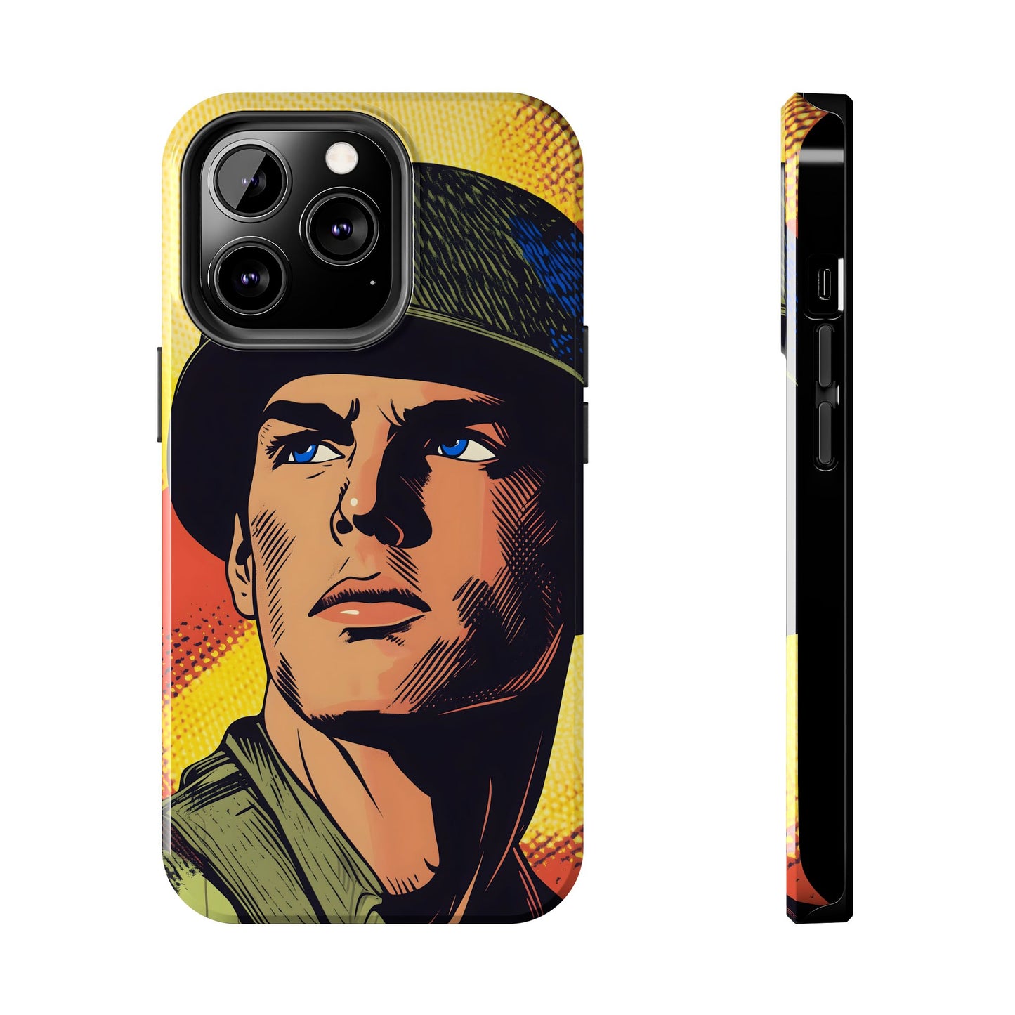 Tough Phone Cases Pop Art Modern Edge Soldier 04