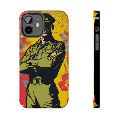 Tough Phone Cases Pop Art Modern Edge Soldier 01