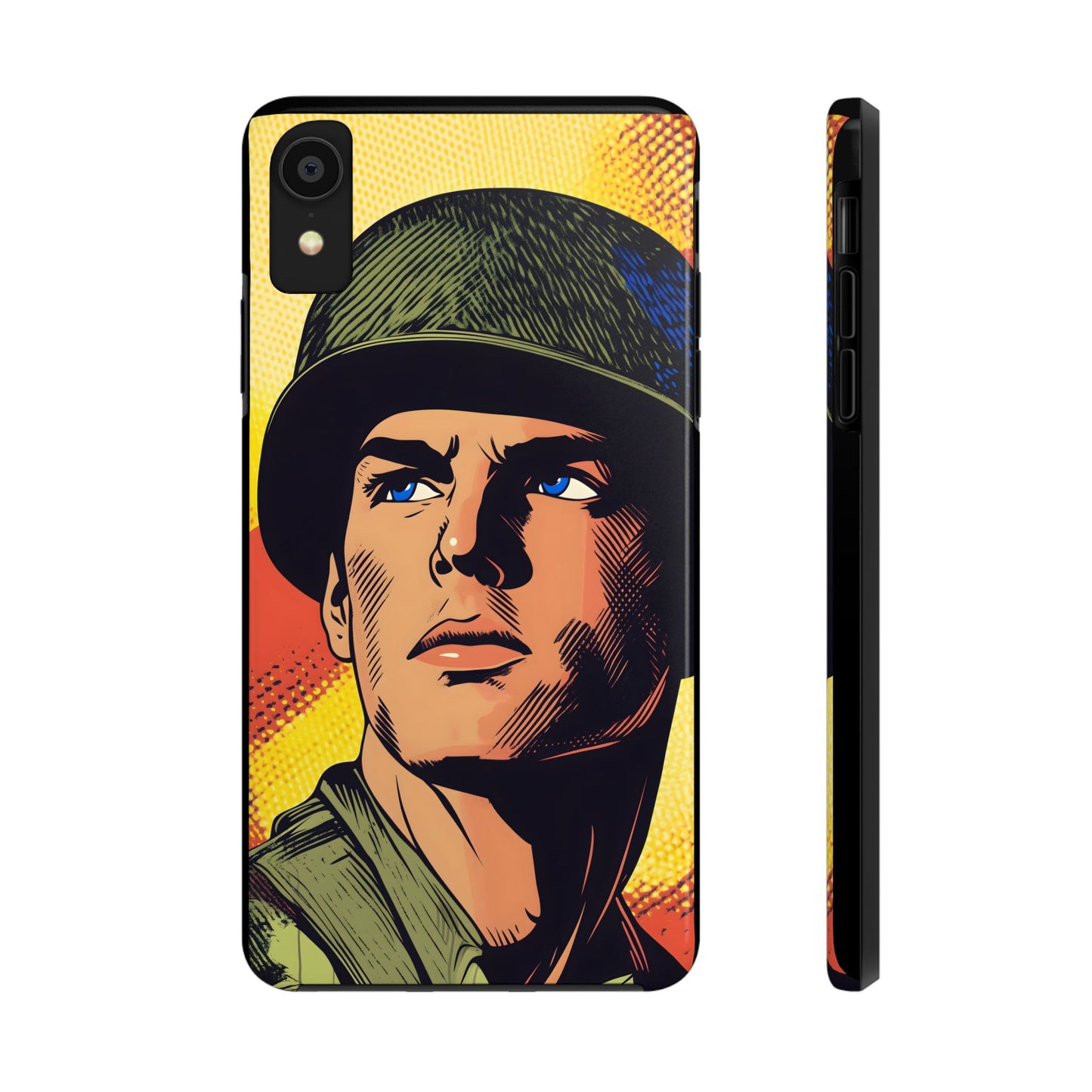 Tough Phone Cases Pop Art Modern Edge Soldier 04