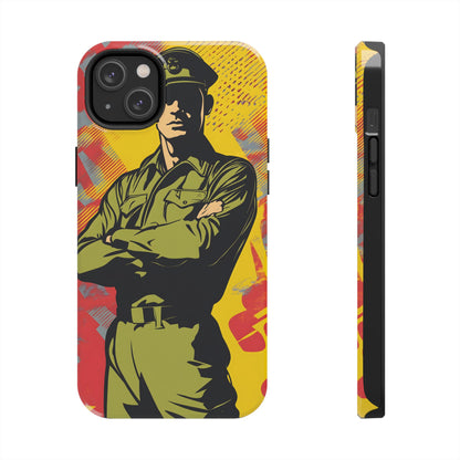 Tough Phone Cases Pop Art Modern Edge Soldier 01