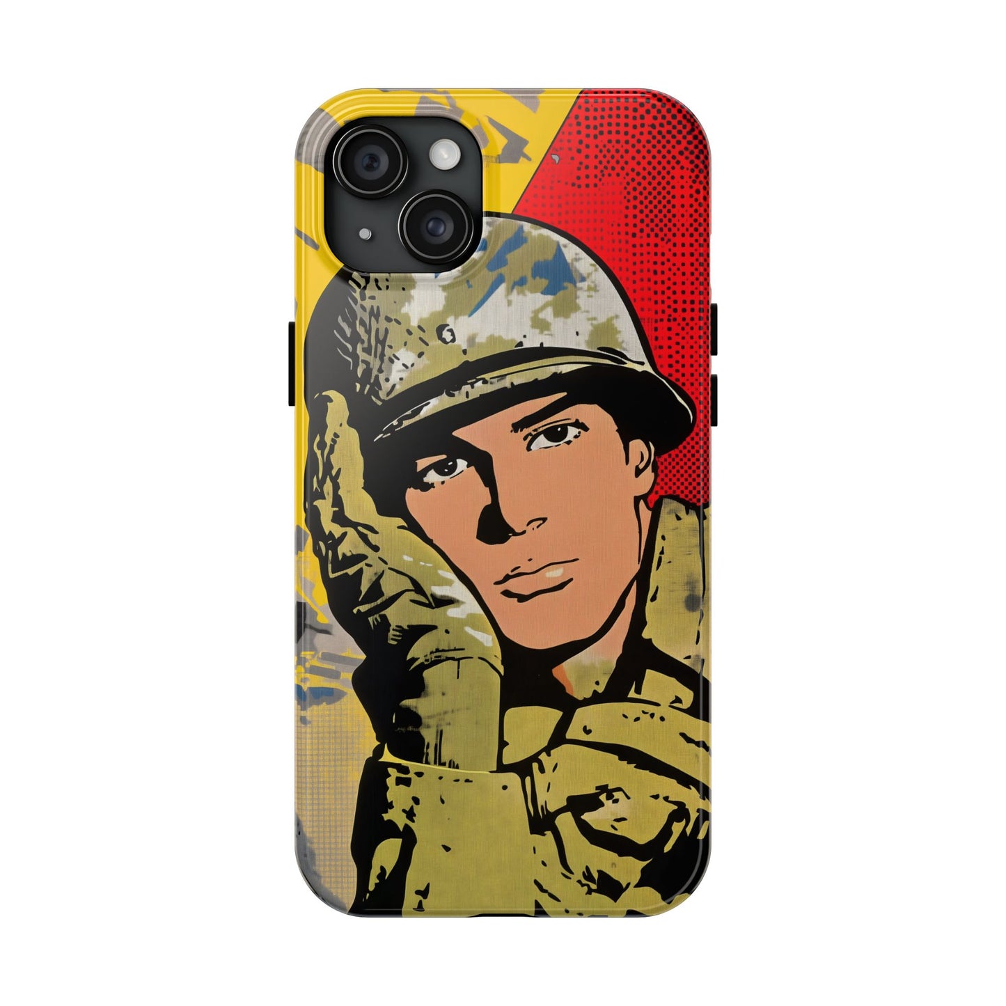 Tough Phone Cases Pop Art Modern Edge Soldier 03