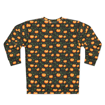 Unisex Sweatshirt Fall Pumpkin with Vines