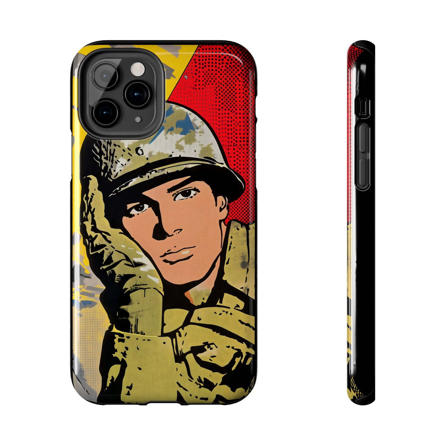 Tough Phone Cases Pop Art Modern Edge Soldier 03