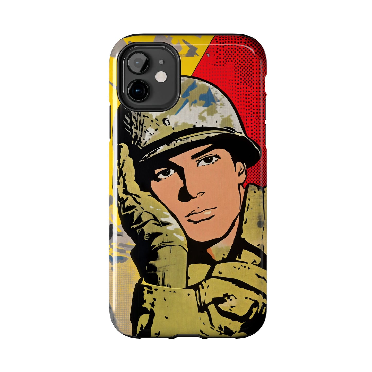 Tough Phone Cases Pop Art Modern Edge Soldier 03