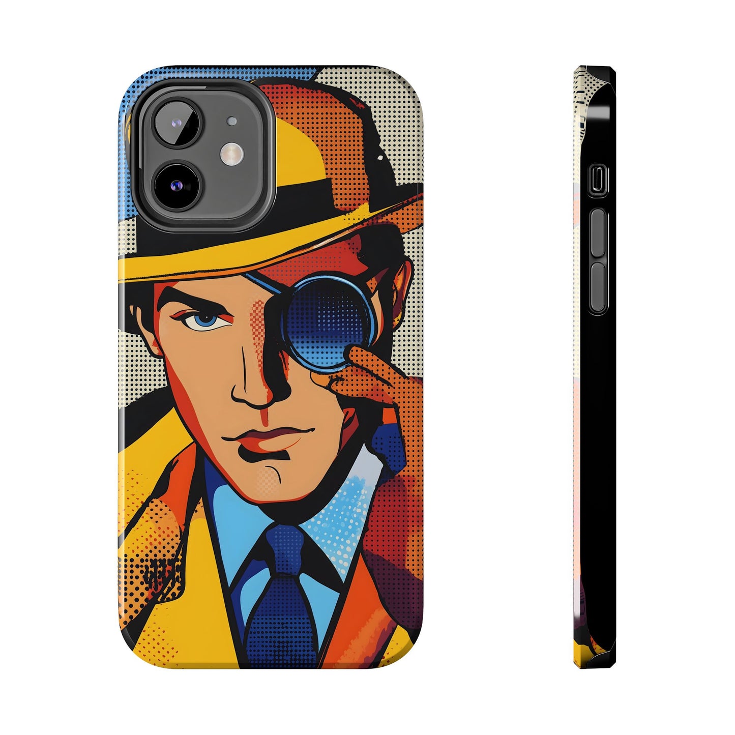 Tough Phone Cases Pop Art Modern Edge Guy Noir 03