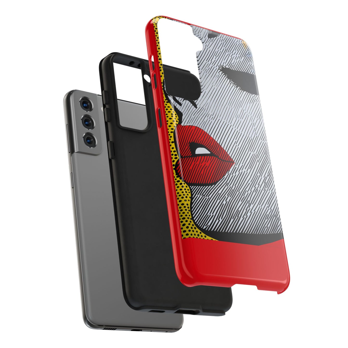 Tough Phone Cases Pop Art Modern Edge 01