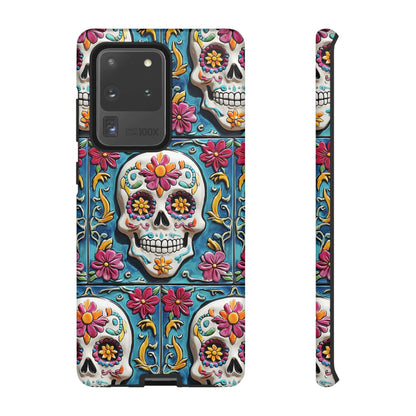 Tough Cases Day of the Dead Dia de Los Muertos Sugar Skull 0001