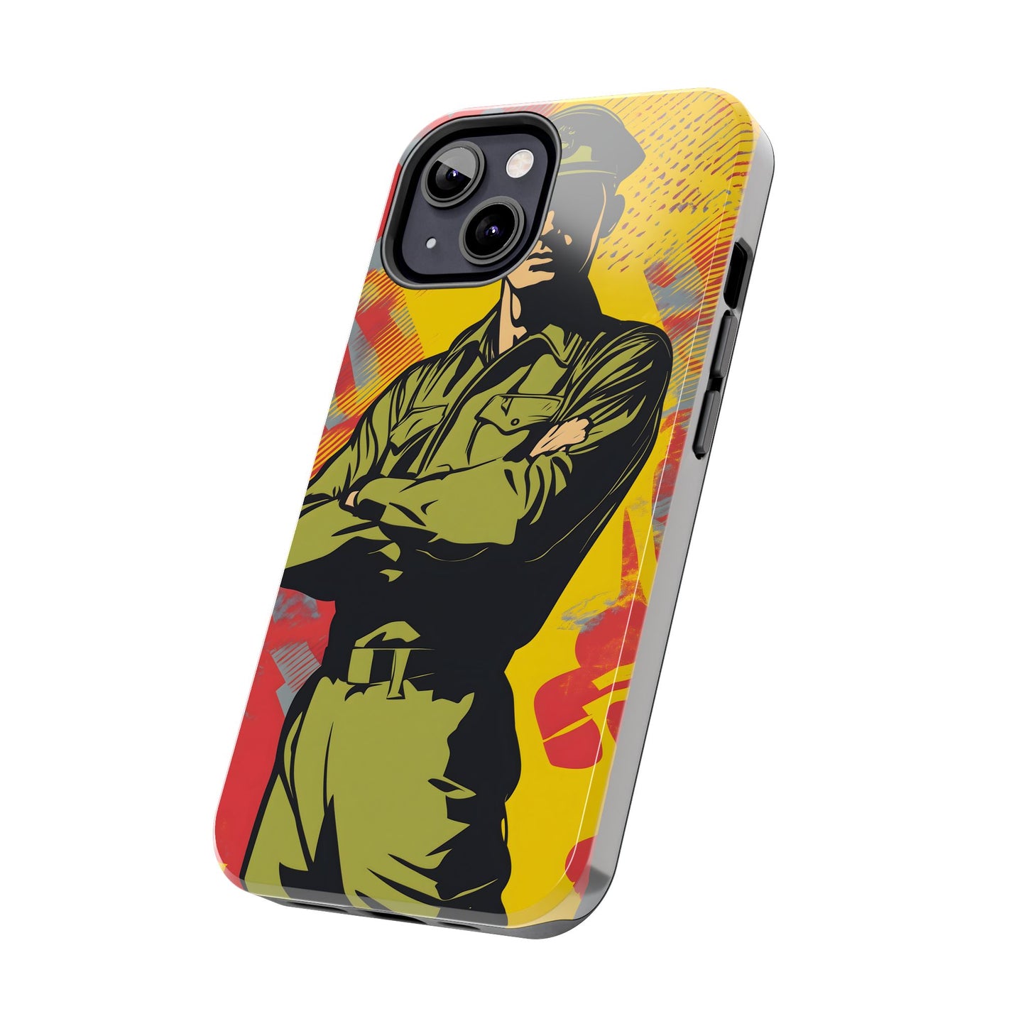 Tough Phone Cases Pop Art Modern Edge Soldier 01