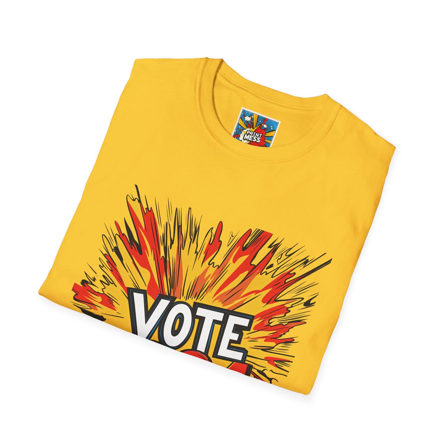 Unisex Softstyle VOTE 2024 11 2024 election shirts