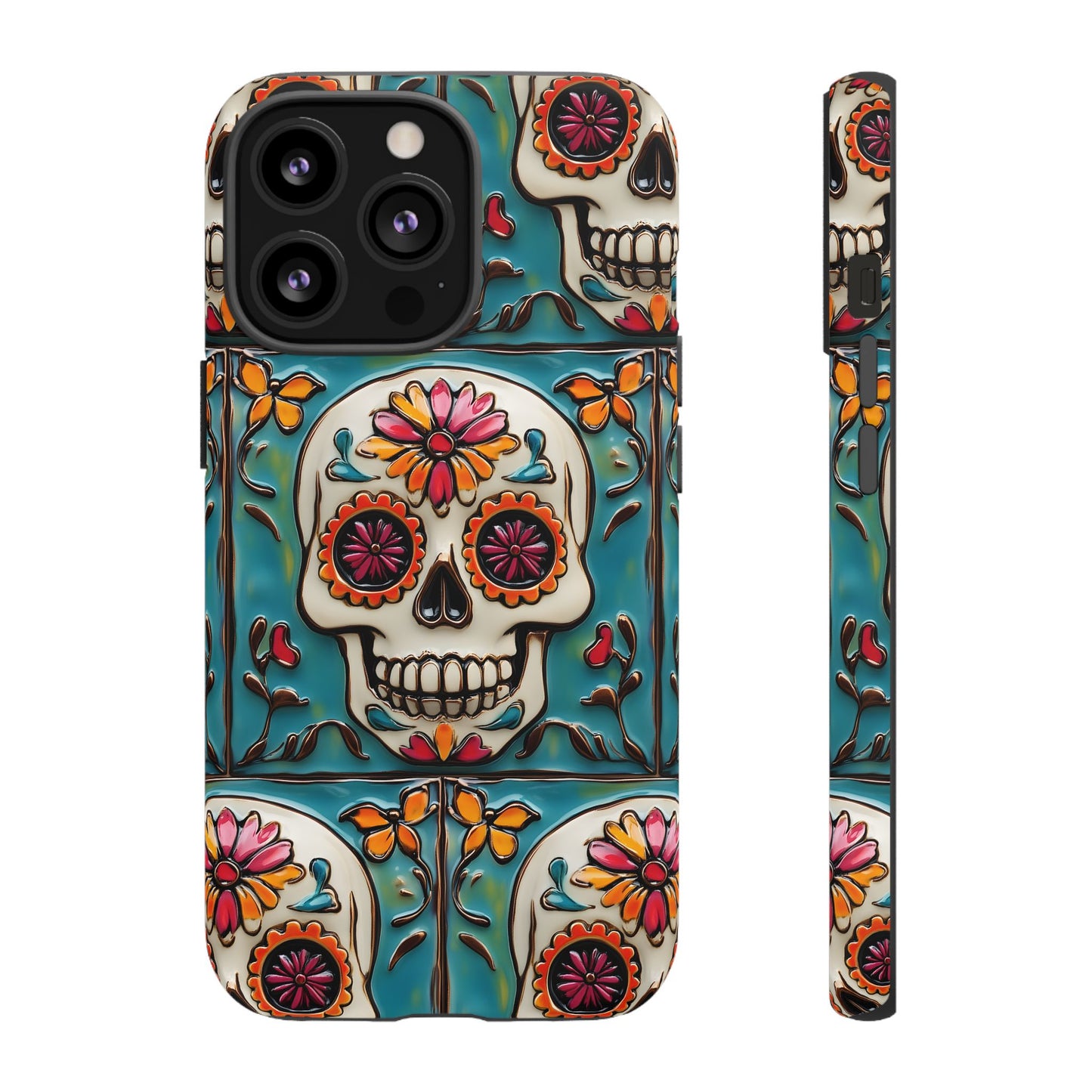 Tough Cases Day of the Dead Dia de Los Muertos Sugar Skull 0010