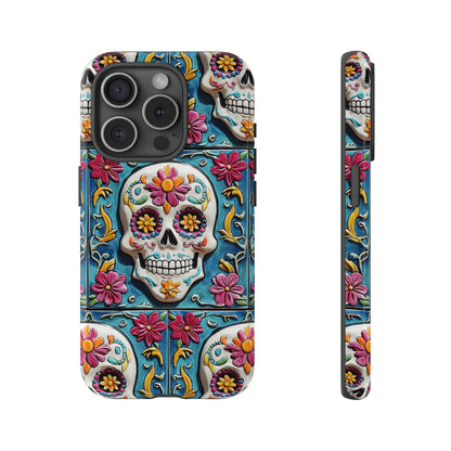 Tough Cases Day of the Dead Dia de Los Muertos Sugar Skull 0001