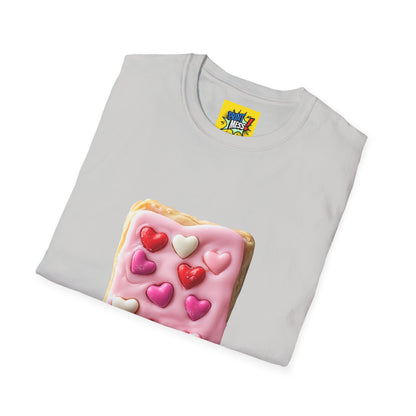 Valentine's Day Candy Heart Tart Unisex Soft-style Tee