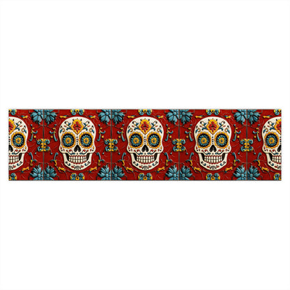 Sugar Skull Bumper Stickers 016 Day of the Dead Dia de Los Muertos, Halloween Decor - Car Decals, Laptop Stickers