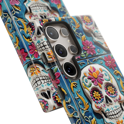 Tough Cases Day of the Dead Dia de Los Muertos Sugar Skull 0001