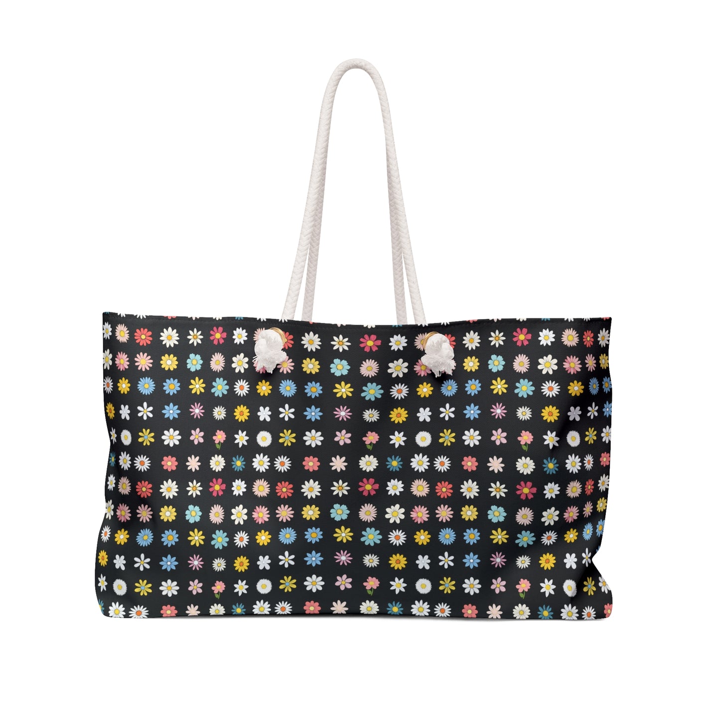 Weekender Bag - Daisys - Black