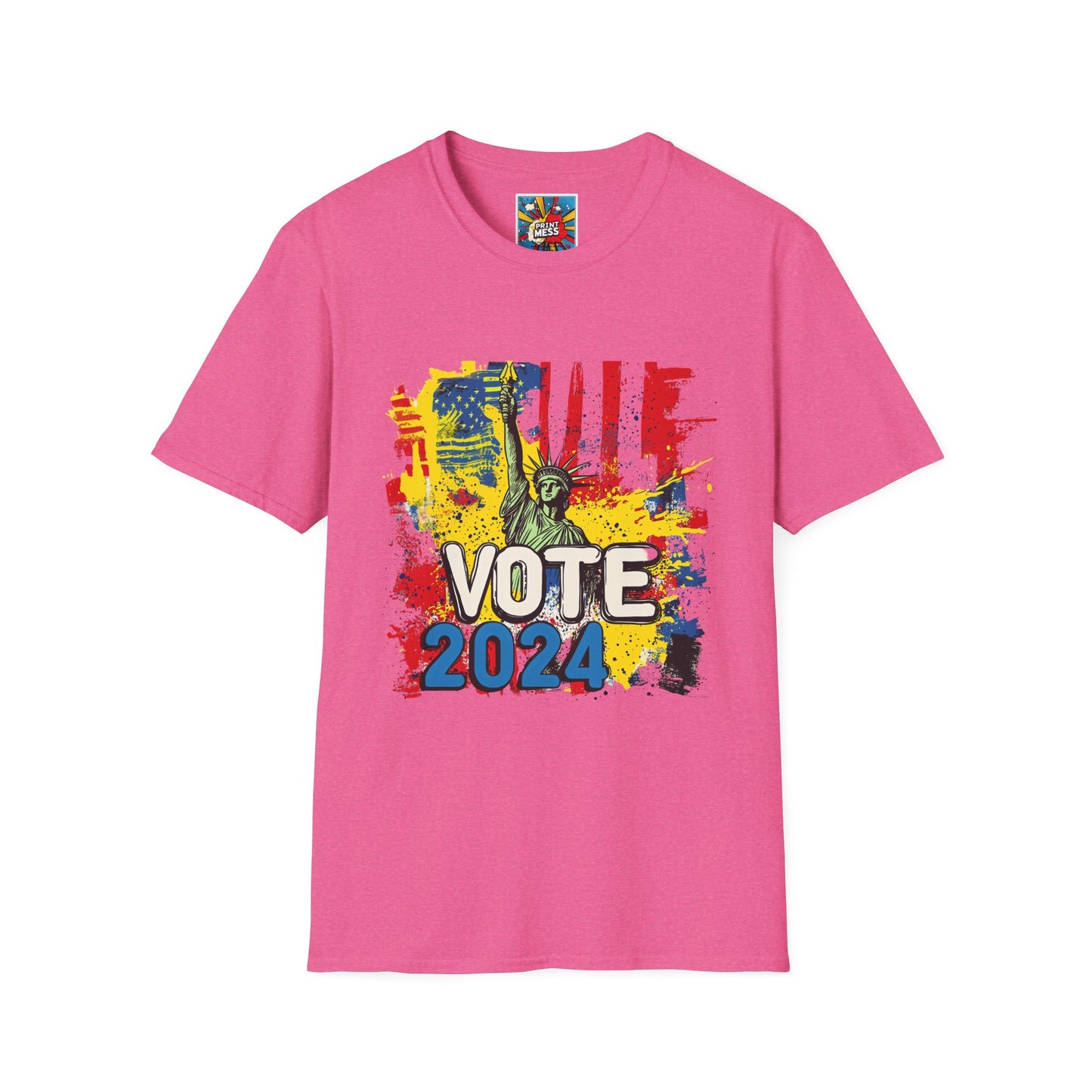 Unisex Softstyle VOTE 2024 5 2024 election shirts