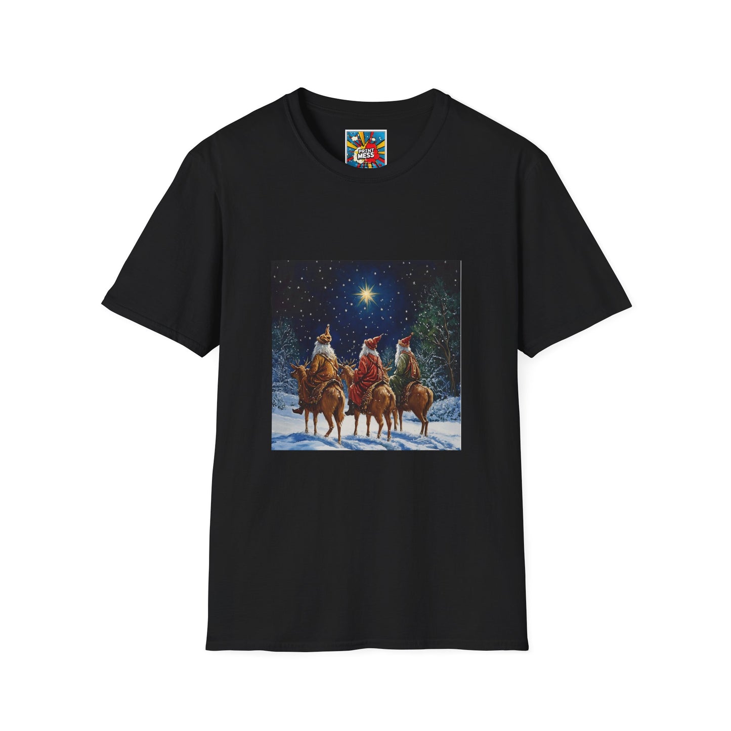 Unisex Soft Style Three Wise Gnomes 006