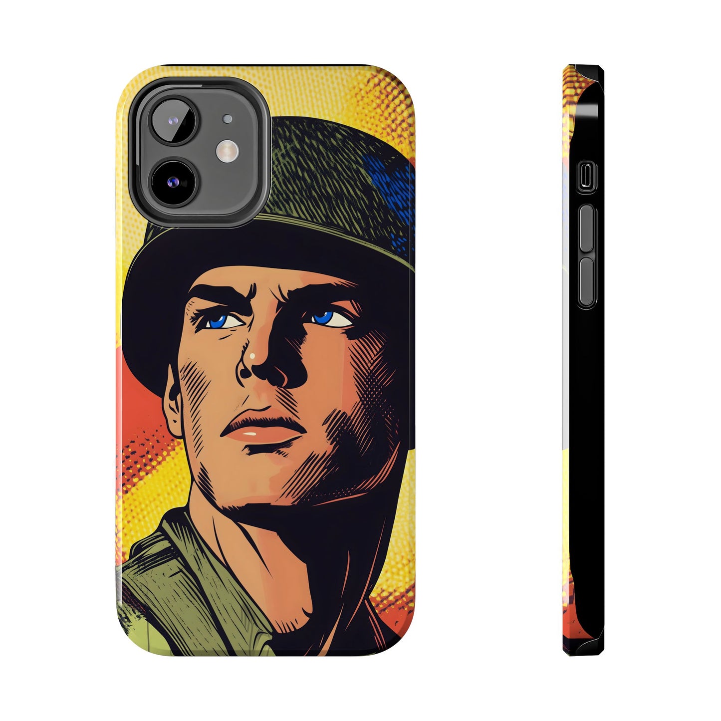 Tough Phone Cases Pop Art Modern Edge Soldier 04