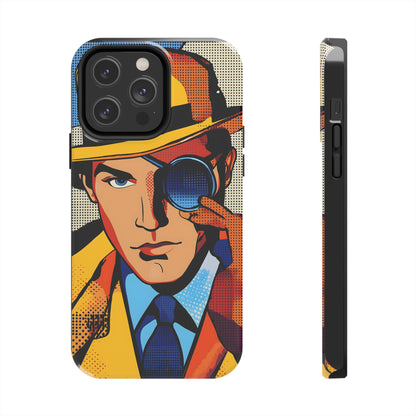 Tough Phone Cases Pop Art Modern Edge Guy Noir 03