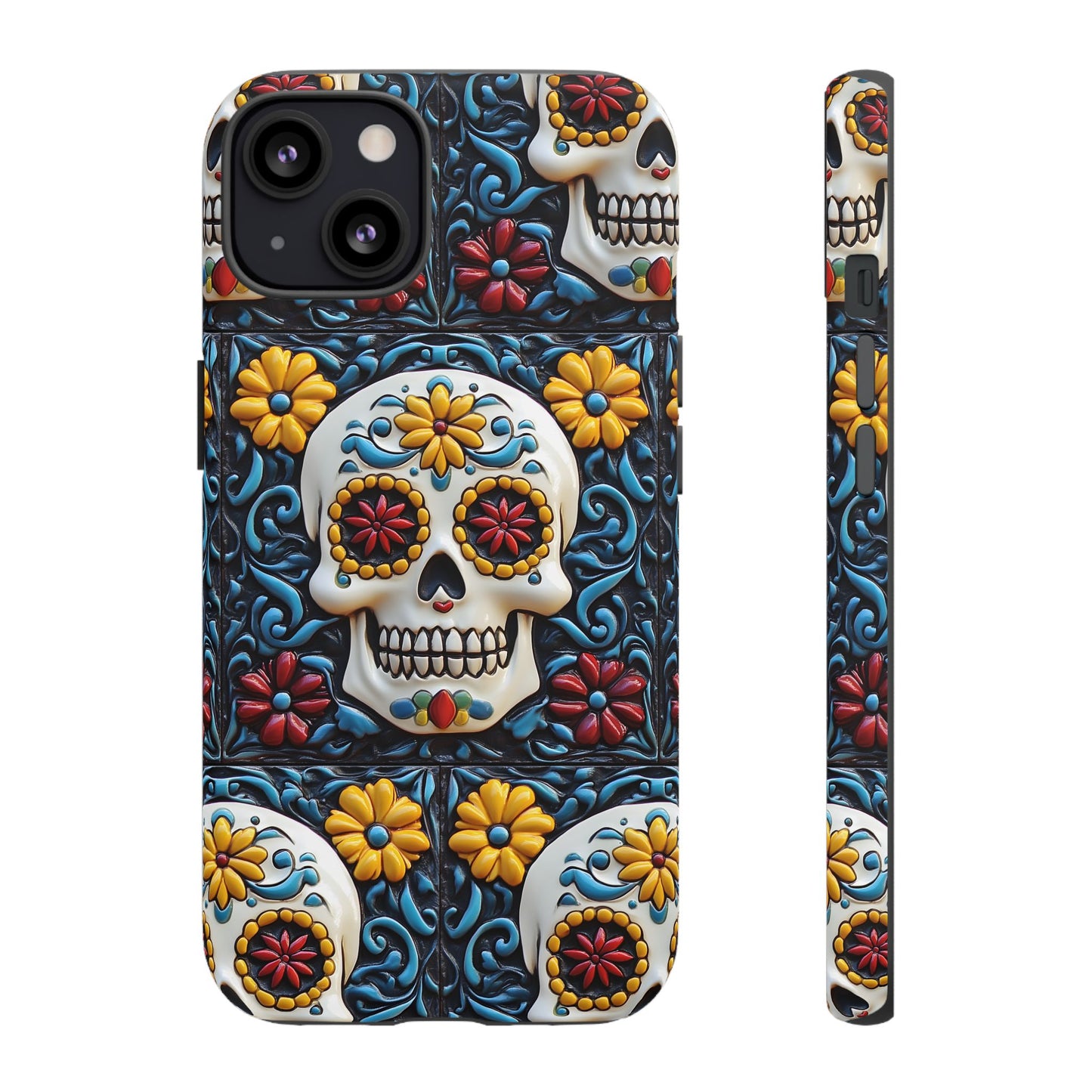 Tough Cases Day of the Dead Dia de Los Muertos Sugar Skull 0009