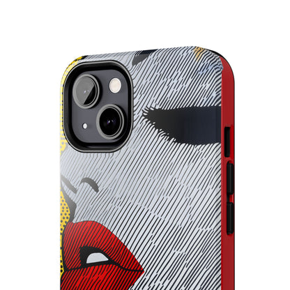 Tough Phone Cases Pop Art Modern Edge 01