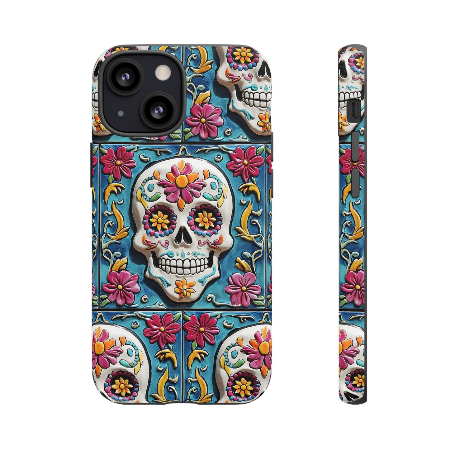 Tough Cases Day of the Dead Dia de Los Muertos Sugar Skull 0001