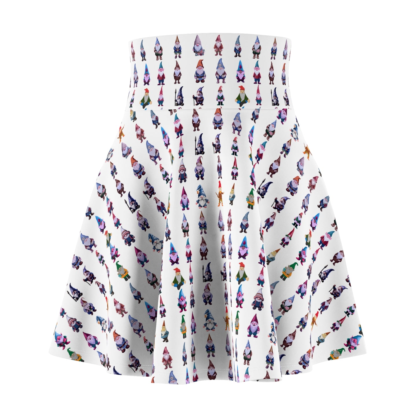 White-Gnome - Women's Skater Skirt